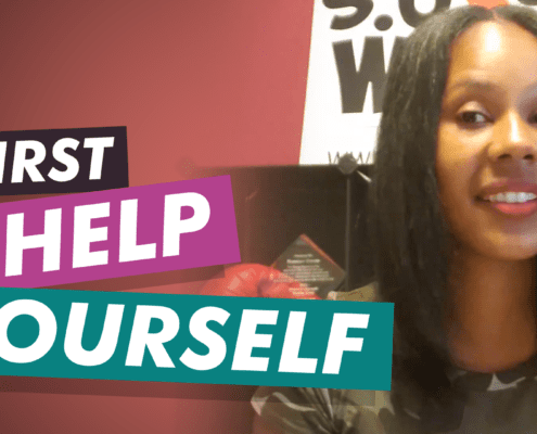 before you ask for help: Summer shares a lesson learned helping yourself first.