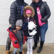 Summer Owens and family after Thanksgiving parade
